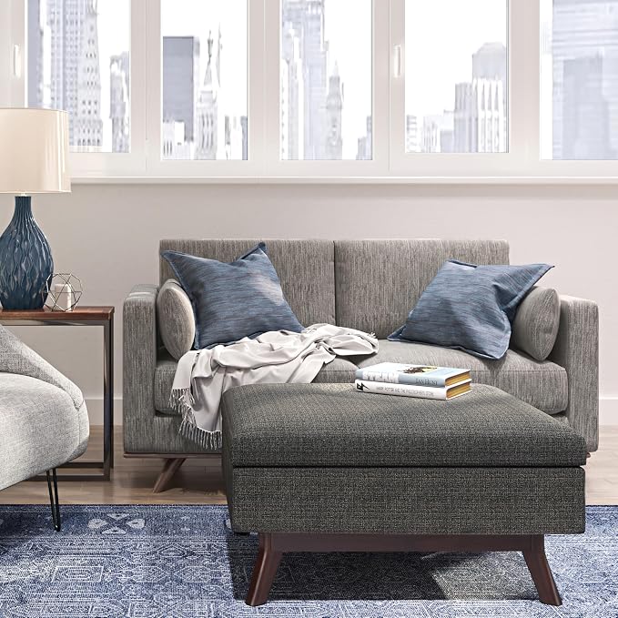 SIMPLIHOME Owen Coffee Table Storage Ottoman - Image 2