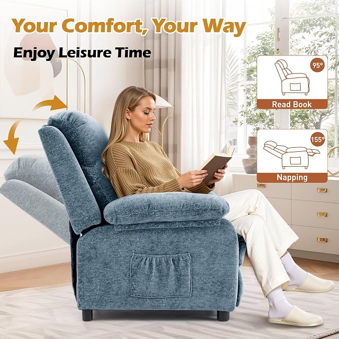 Korser Recliner Chair, Living Room Chairs - Image 3