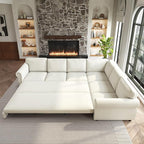 118" L-Shaped Sleeper Couch Bed - Image 8