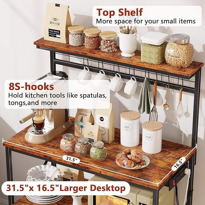 Furologee Kitchen Bakers Rack - Image 6