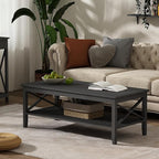 ChooChoo Coffee Table with Thicker Legs, 47 inch - Image 4
