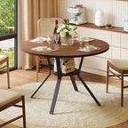 Wildhome Round Dining Table for 2-4, 43 Inch Dining Room Kitchen Table - Image 9