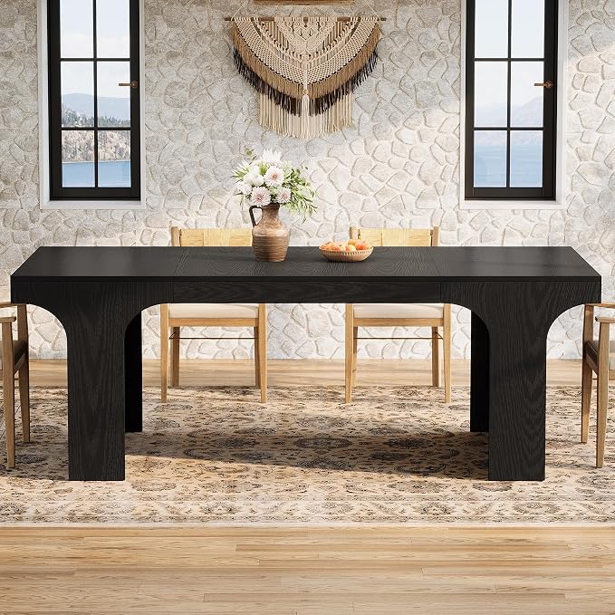Tribesigns 71-Inch Farmhouse Dining Table - Image 2