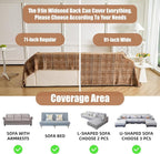 Couch Cover for Dogs Washable Sofa Cover, Sectional Couch Covers, Sofa Covers - Image 3