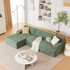 Weture 107" Modular Sectional Cloud Couch, Boneless couches Sponge sectionals - Image 8