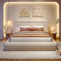 Homkdom Cloud Bed Frame with Headboard, Upholstered Soft Full Bed Frame with by ElevateYourHome%EF%BC%8CEnhanceEver
