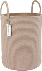XUANGUO Cotton Rope Laundry Basket Hamper by XUANGUO