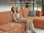 116'' Oversized Modular Sectional Sofa - Image 6
