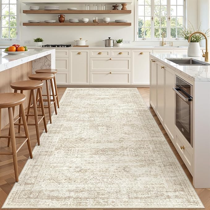 4x8 Rug Non Slip, Washable Hallway Runner Rug, Nursery Room, Soft Runner Rug - Image 5