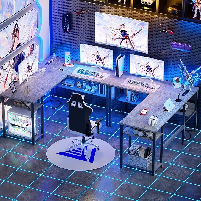 Unikito L Shaped Computer Desk - Image 2