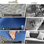 ovios 6 Pieces Patio Furniture Set, Outdoor Wicker Sectional Sofa - Image 8