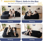 MAXYOYO 104" Modular Sectional Couch - Image 3