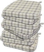AAAAAcessories D-Shaped Chair Cushions, Machine-Washable Cover by AAAAAcessories