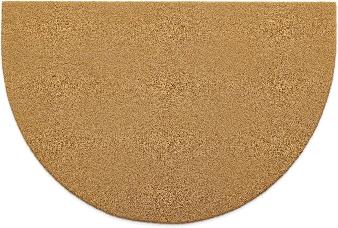 OLANLY Half Circle Front Door Mat, Low Profile Doormat, Stain and Fade Resistant by OLANLY