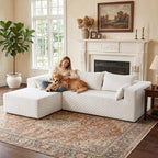 106" Cloud Sectional Boneless Couches - Image 7