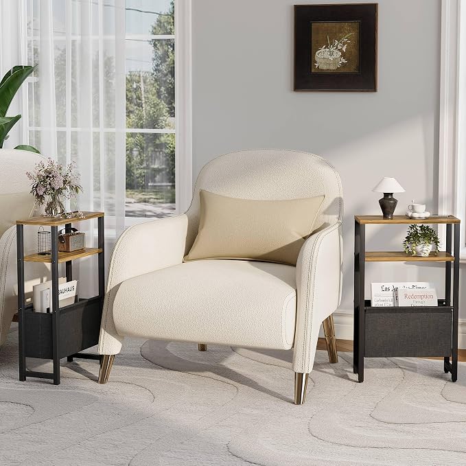 Narrow Side Table, Slim End Table - Image 7