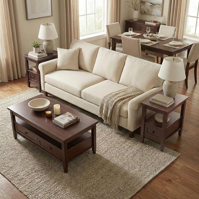 SIMPLIHOME Warm Shaker End Table - Image 4