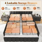 PRAISUN Bed Frame Queen Size - Image 3