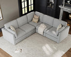 109'' Oversized Modular Sectional Sofa - Image 3