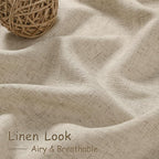 Taupe Burlywood Curtains 90 Inches Long - Image 4