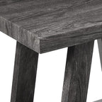 Roundhill Furniture Athens Contemporary Wood Shelf Side Table - Image 5