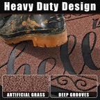 Yimobra Welcome Mats for Front Door 36x24, Heavy Duty Waterproof Outdoor Door - Image 2