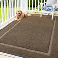 OLANLY Front Door Mat Outside 71x47, All-Season Heavy-Duty Rubber Doormat | by OLANLY