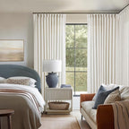 Natural Pinch Pleated Linen 94 Inch Curtains - Image 7