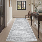 Soalmost Washable Kitchen Runner Rug 3x6 Hallway Entry Rugs Non-Slip, Foldable - Image 4