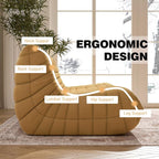 YVDNHP Big Bean Bag Chairs for Adults, 3 Seater Large Bean Bag Chair Sofa - Image 5