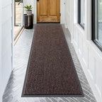 OLANLY Front Door Mat 71x23, Waterproof Heavy-Duty Indoor Outdoor Doormat | Tan by OLANLY