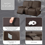 ULTICOR Reclining Love Seat - Image 3