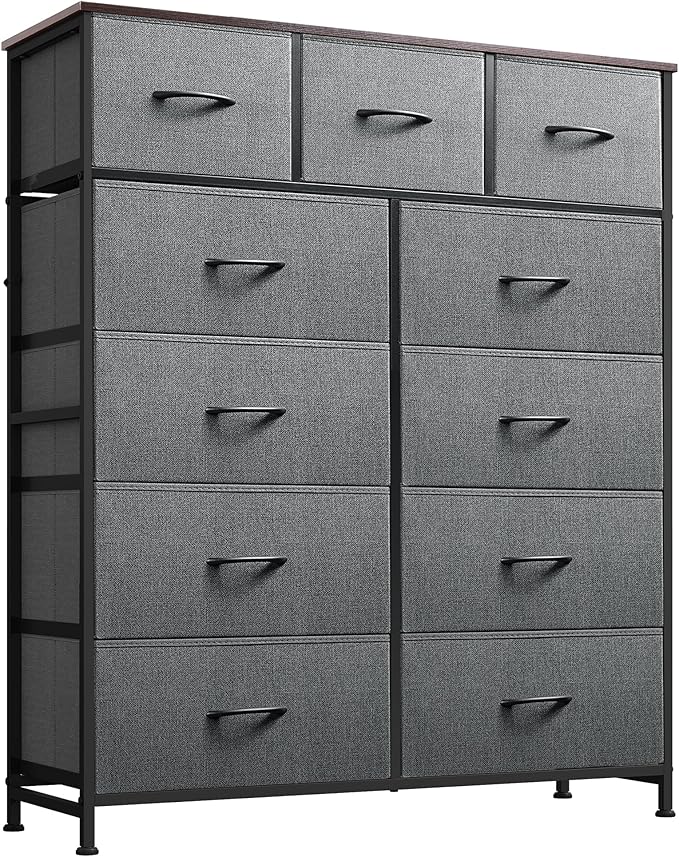 WLIVE Tall Dresser for Bedroom, Fabric Dressers Storage Tower, Dresser & Chest by WLIVE