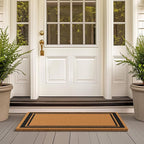 Barnyard Designs Natural Coco Coir Non-Slip Doormat | Heavy-Duty Welcome Mat - Image 3