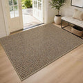 BEQHAUSE Dirt Trapper Door Mat 48" x 72", Non-Slip Washable Doormats, Low by BEQHAUSE