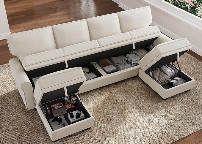 HONBAY Convertible Sectional Sofa - Image 3