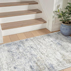 3x4 Rugs for Entryway, Washable Area Rug, Neutral Rug, Stain Resistant Indoor - Image 3