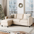 SUNLEI 73.6" Modular Sectional Sofa, Comfy Cloud Couch - Image 7