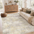 cotiled 6x9 Area Rugs for Living Room: Boho Washable Rug for Dining Room | by COTILED