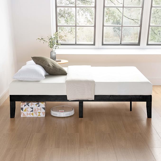 Mellow Naturalista Classic 12 Inch Solid Wood Platform Bed - Image 2