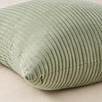 Topfinel Boho Farmhouse Green White Throw Pillow Covers 16x16 Inch Set of 4 - Image 7