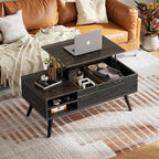WLIVE Wood Lift Top Coffee Table - Image 4