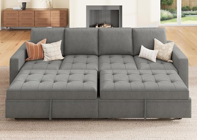 HONBAY Modular Sectional Sleeper Sofa - Image 5