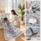 3x10 Runner Rug Non Slip, Washable Hallway Runner Rug, Laundry Room, Soft - Image 6