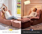 Hobestluk Sofa Couch Foam Sofa for Small Spaces Comfy Sofas - Image 7
