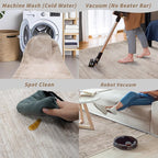 3x10 ft Hallway Runner Rug – Non-Slip Washable Long Carpet Runner - Image 7