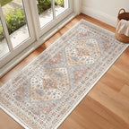 2x4 Rug Runners for Hallways Non Slip, Nursery Room, Soft Runner Rug, Stain - Image 3
