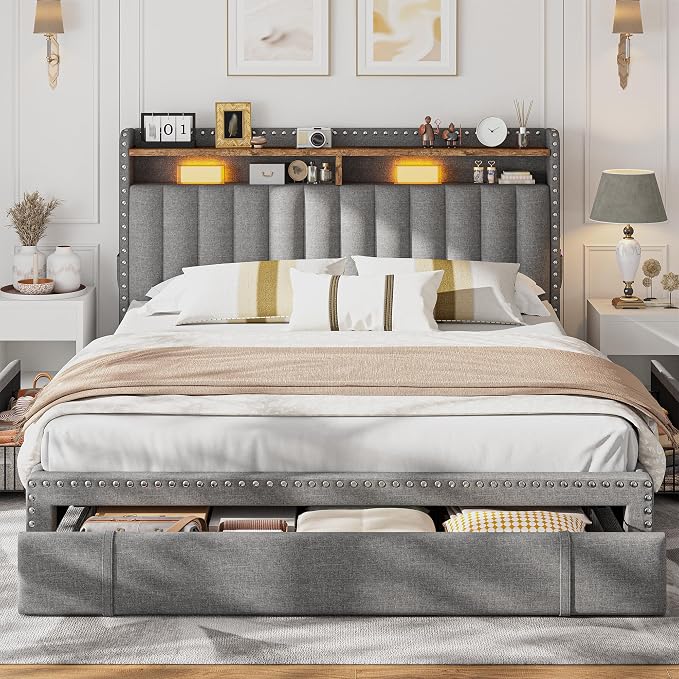 EnHomee Queen Size Bed Frame - Image 7