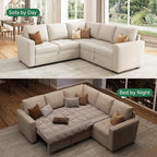 HONBAY Modular Sectional Sleeper Sofa - Image 4