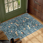 DUKINO 2x3 Entryway Rug, Washable Door Mat Animal Rug - Image 9